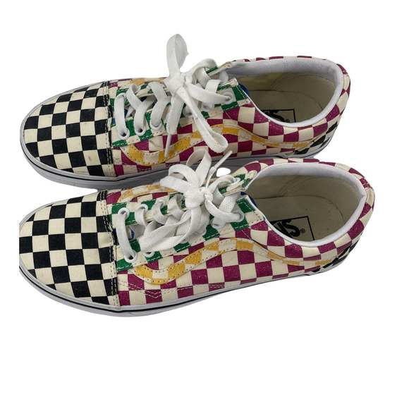 NEW VANS UNISEX OLD SKOOL GLITTER SNEAKER - Picture 5 of 8